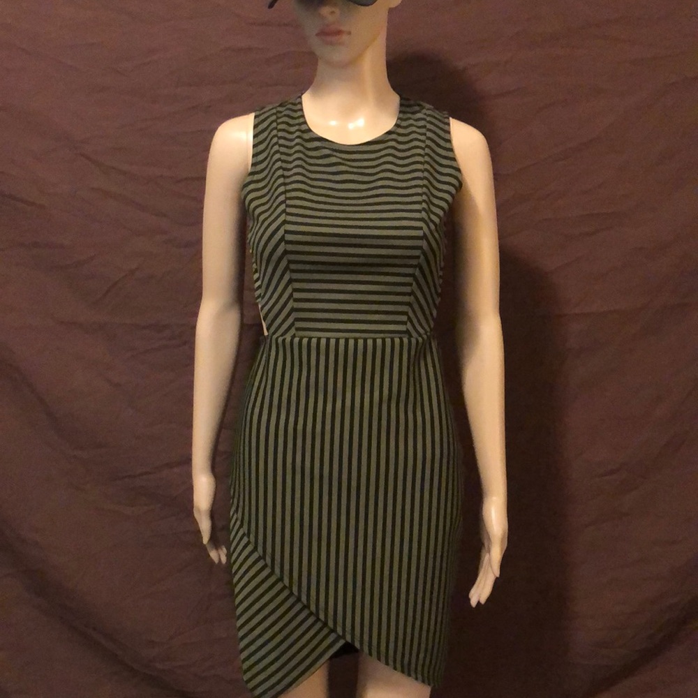 Striped Pencil Dress